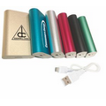 Power Bank for Cell Phones/Tablets (5200 mAh)